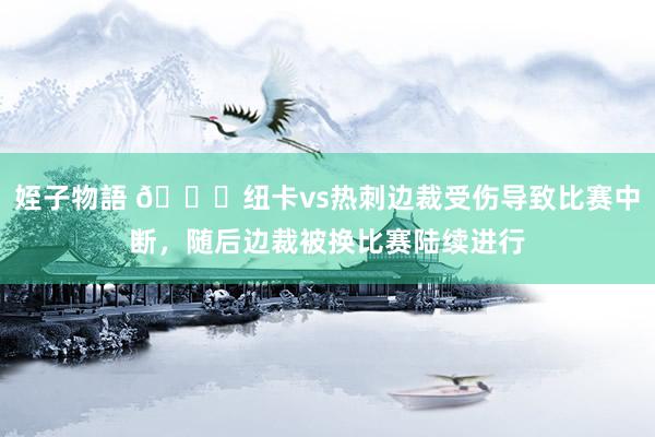姪子物語 😅纽卡vs热刺边裁受伤导致比赛中断，随后边裁被换比赛陆续进行